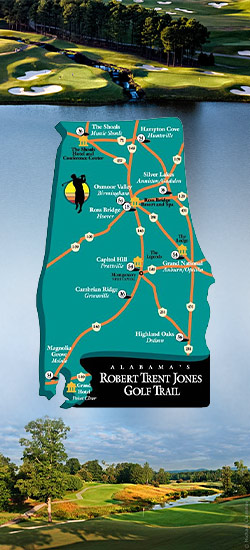 Granddaddy of all golf trails: Robert Trent Jones Golf Trail